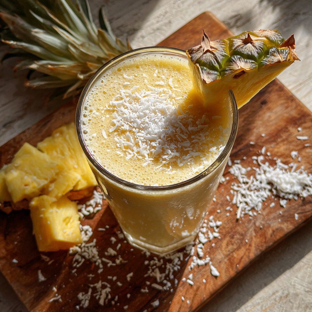 Pineapple Coconut Smoothie