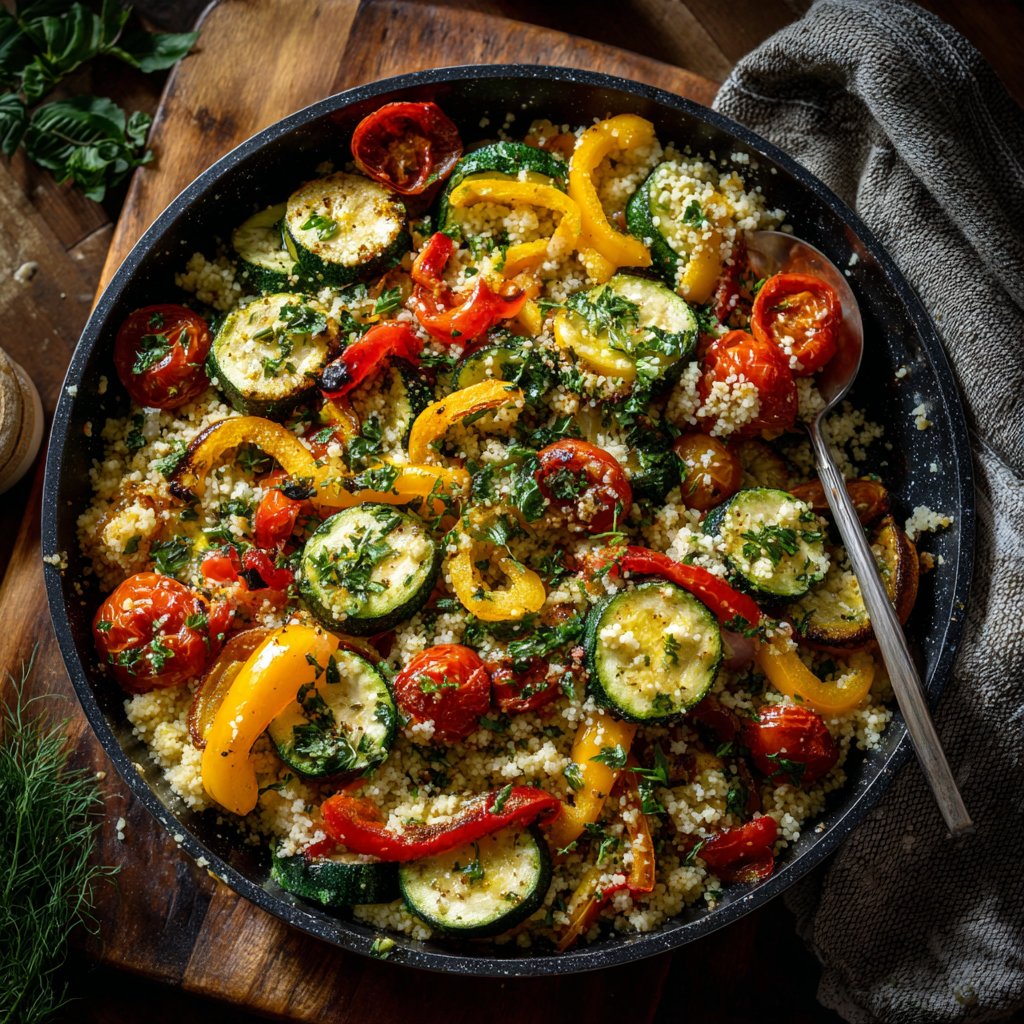 Grilled Vegetable Couscous Salad
