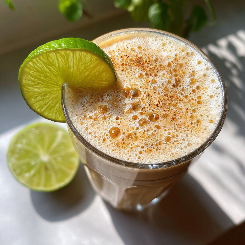 Coconut Lime Iced Latte