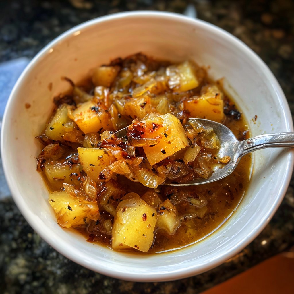 Onion Boil with Potatoes
