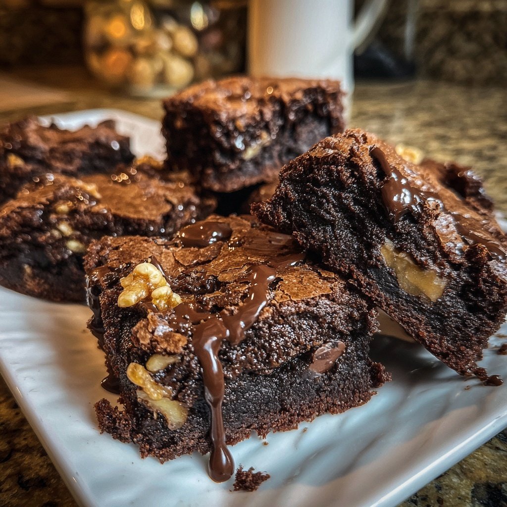 Dessert Chocolate Fudge Brownies